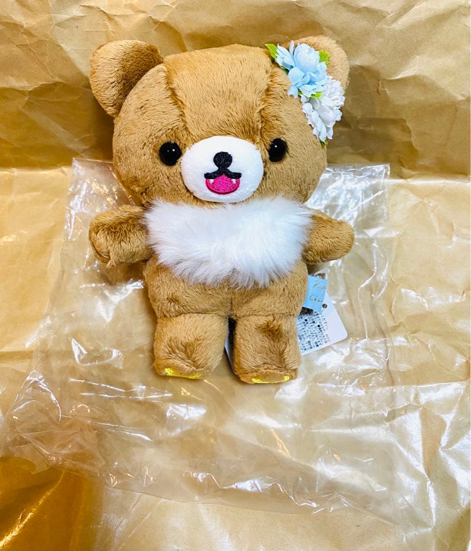 チャイロイコグマ　がおがおポージング　ぬいぐるみ