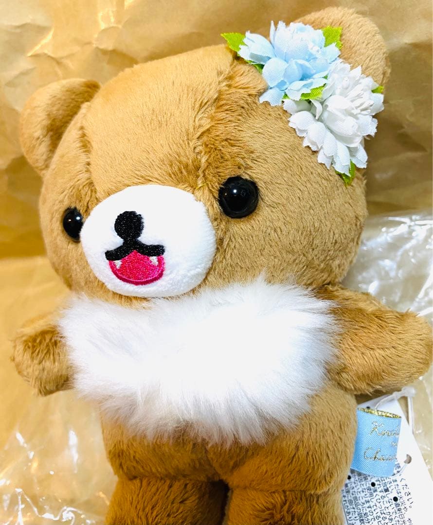 チャイロイコグマ　がおがおポージング　ぬいぐるみ