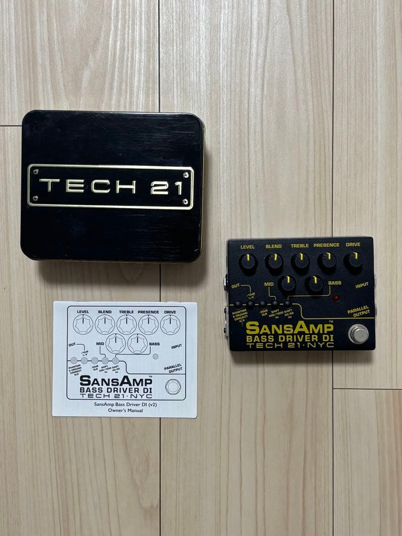 ベース Tech 21 SansAmp Bass D DI