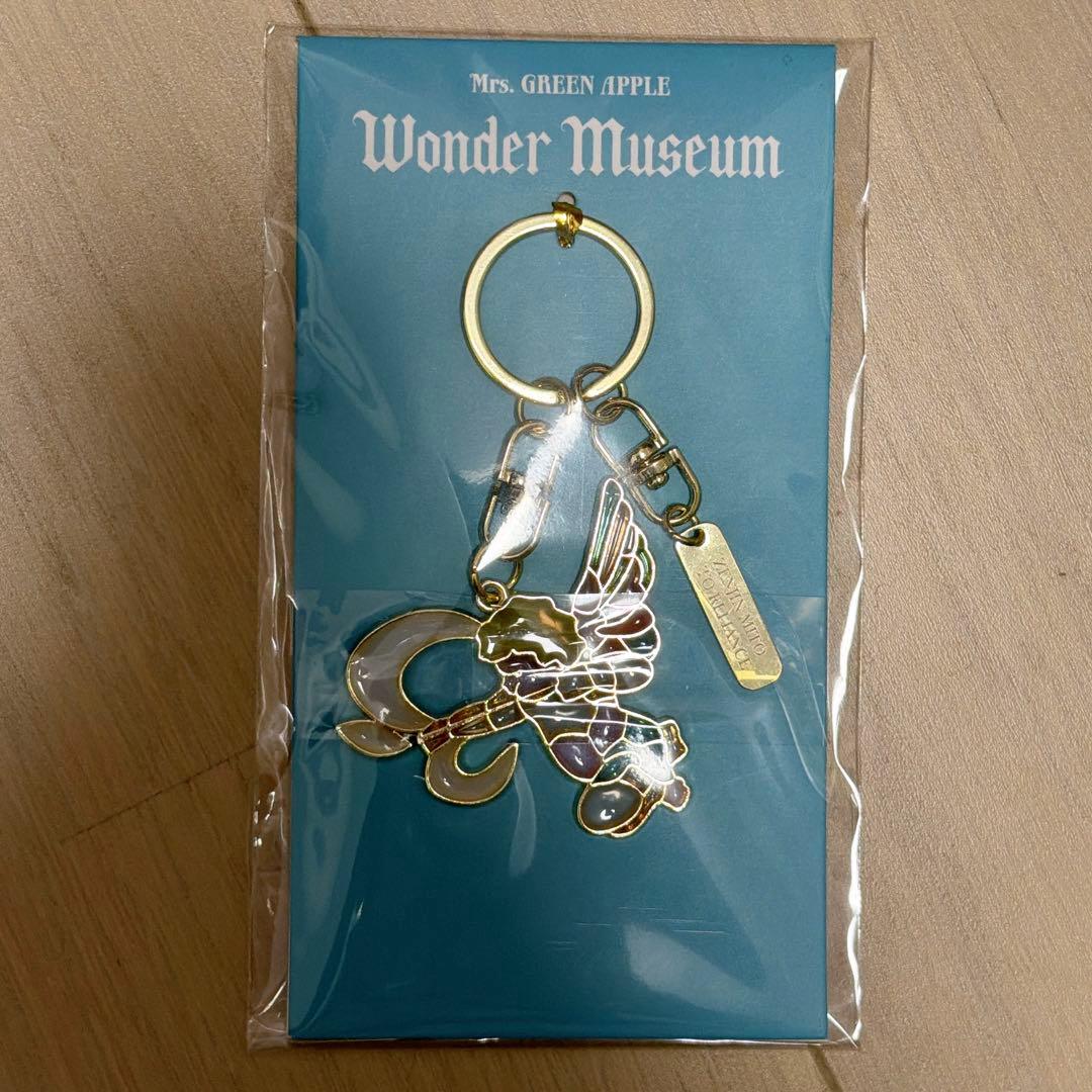 新品未使用 ミセス 展覧会 ステンドグラス キーホルダー ワンダーミュージアム