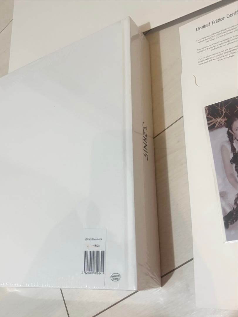 JENNIE ジェニ Photobook popupフォトブック j2nni5