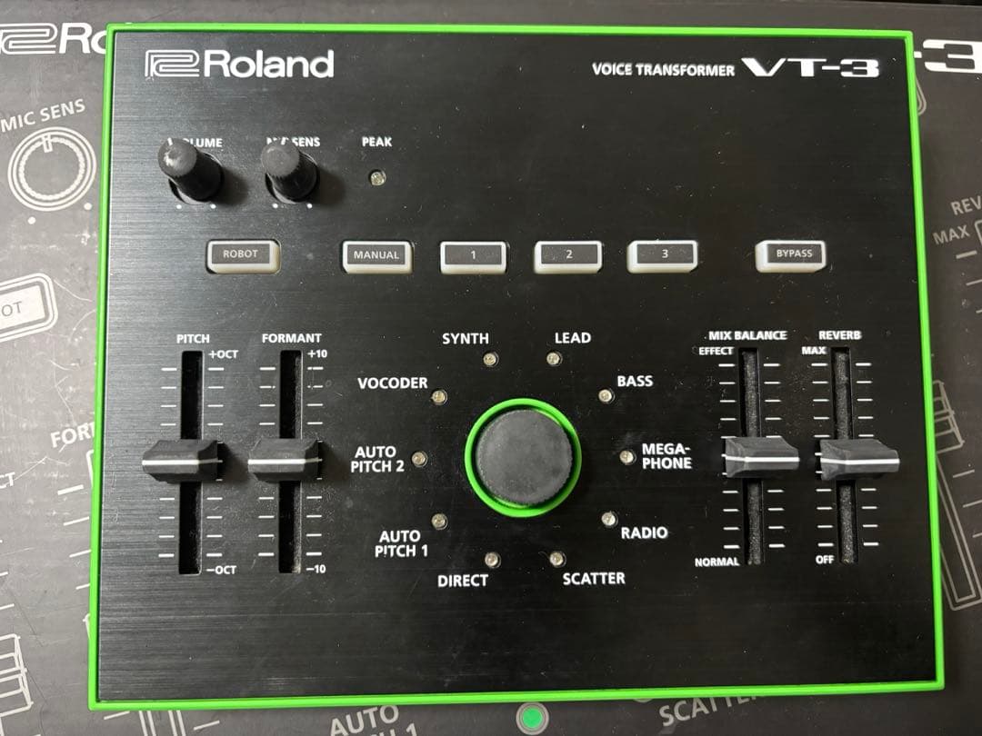 Roland VT-3 ボコーダー
