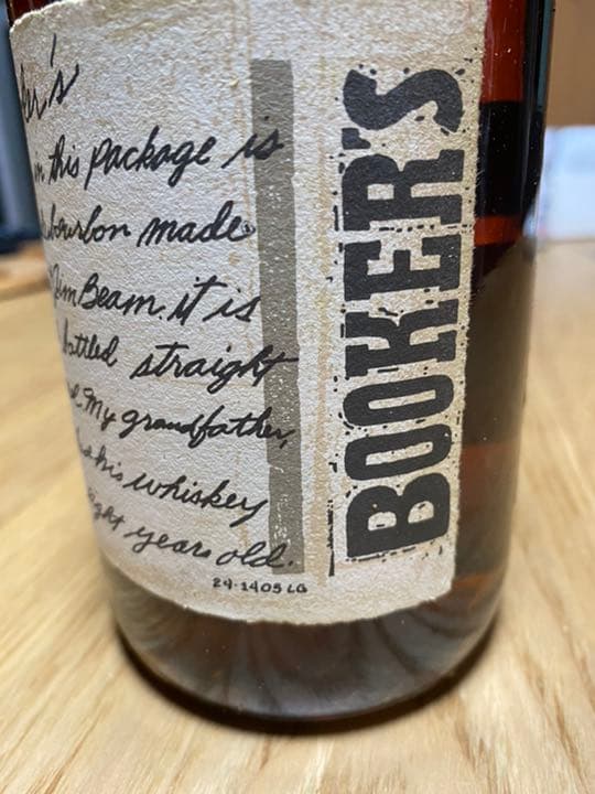 【超希少☆】バーボンの最高峰ブッカーズ　BOOKER’S 1987