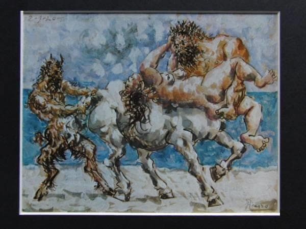 パブロピカソ、Nessus et Dejanira avec un Satyre