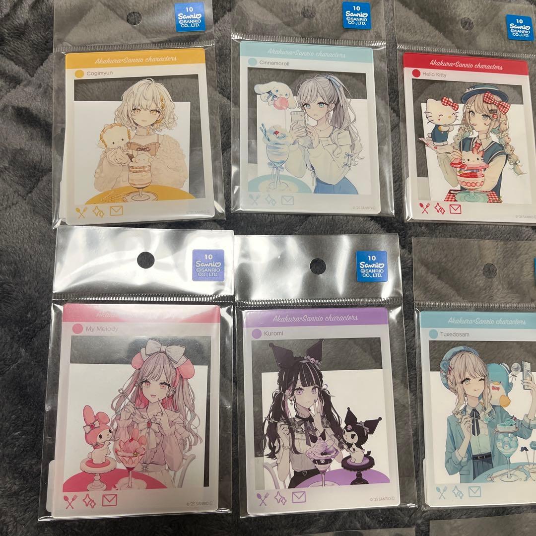 赤倉　サンリオキャラクターズ　バラ売り不可　アクリルカード