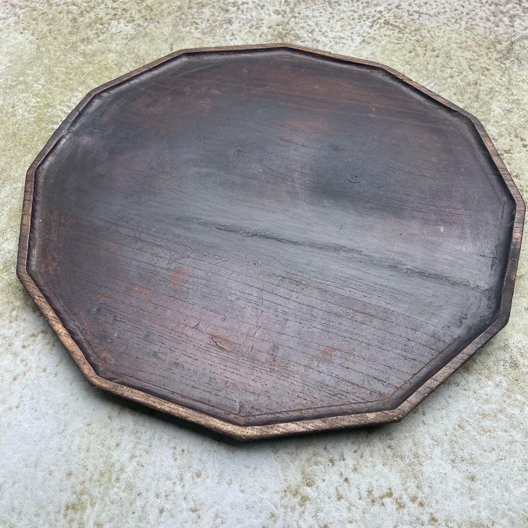 李朝 十二角膳 天板｜骨董品・朝鮮木工 酒器盆／煎茶盆