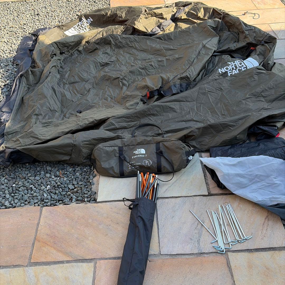 THE NORTH FACE EVACARGO 2 テント　FOOTPRINT付