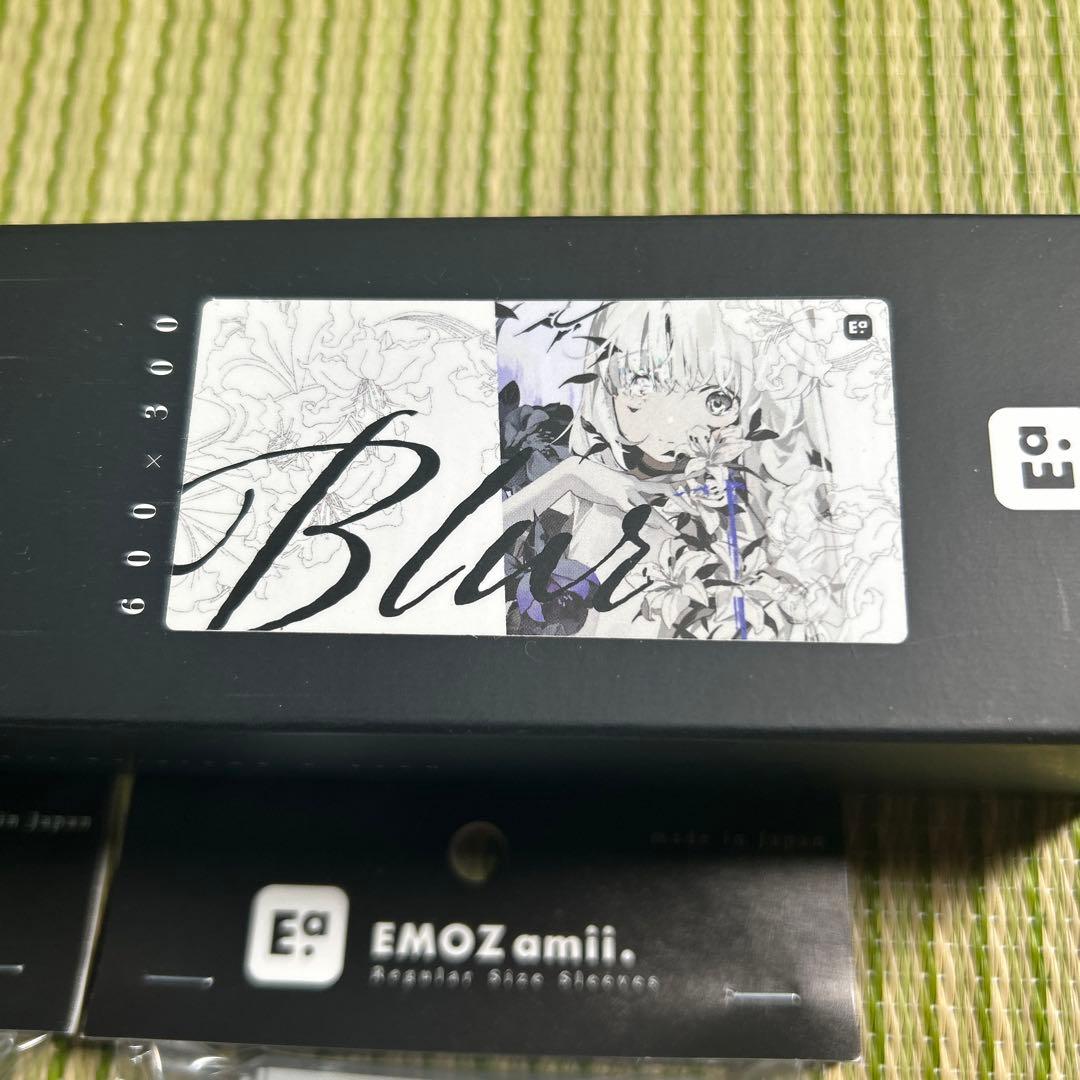 blur EMOZamii. プレイマット スリーブ3種類　とあす　未開封