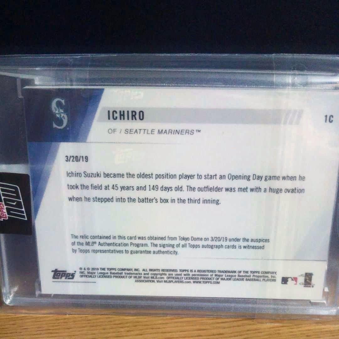 【祝殿堂入り】topps now イチロー直筆サイン 25/25