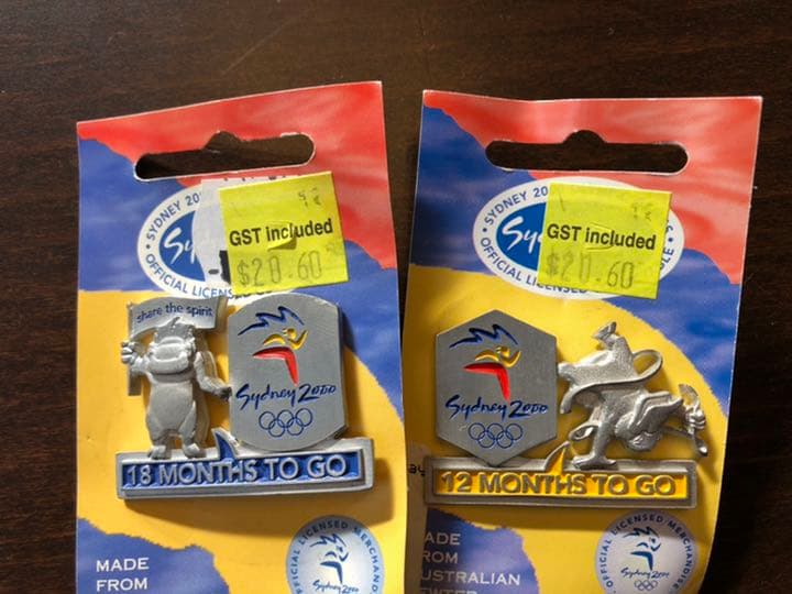 シドニーオリンピック ピンバッジ 8個
