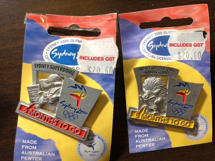 シドニーオリンピック ピンバッジ 8個