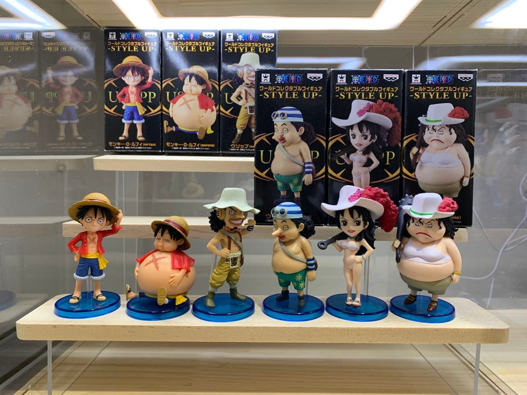 【希少】ワンピース ワーコレ WCF スタイルアップ ライザップRIZAP全6種