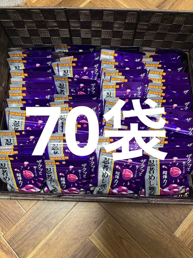 UHA 忍者めし 鉄の鎧 40g 70袋