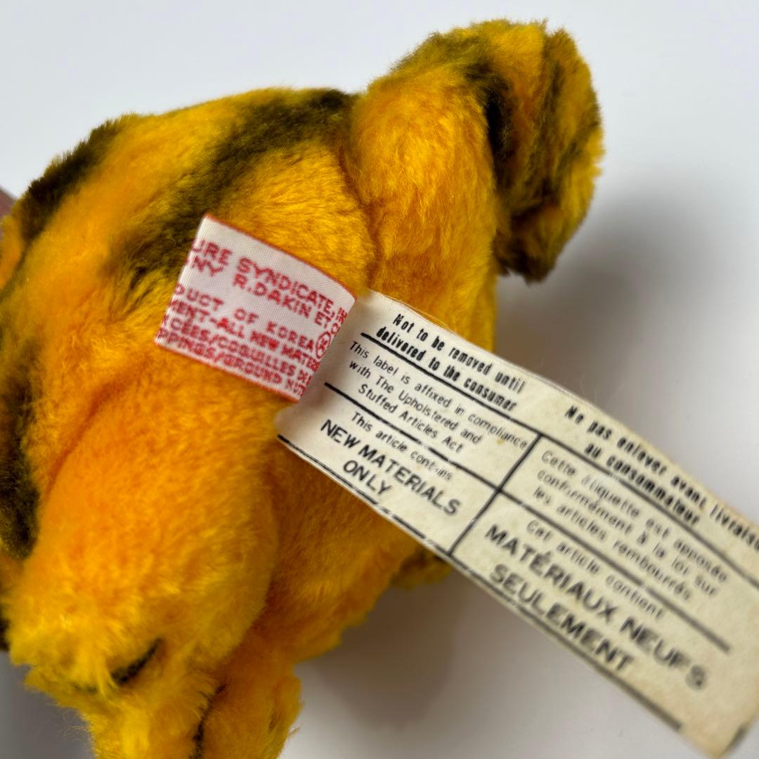 80s Garfield ガーフィールド ぬいぐるみ Vintage