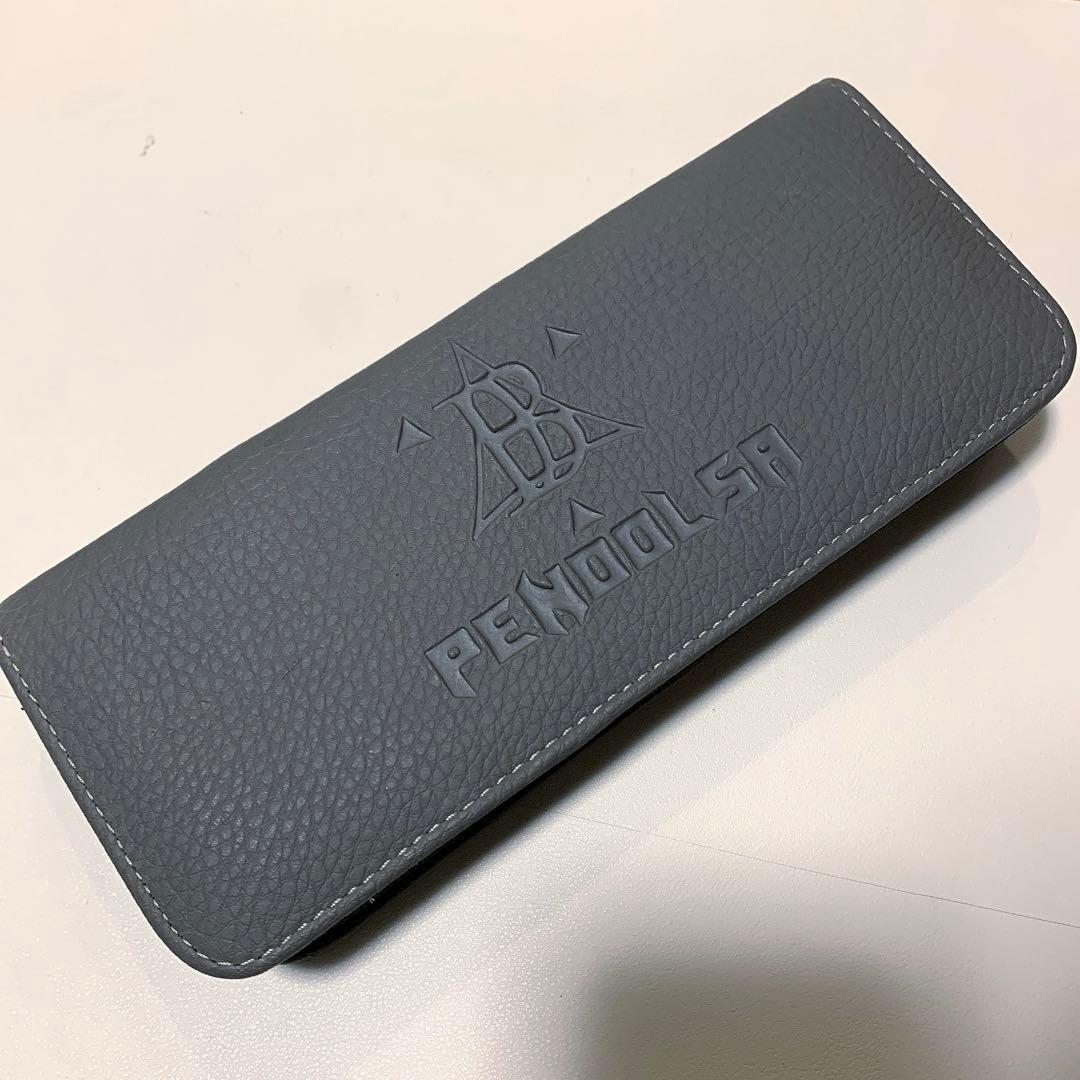 PDSペンケース グレー ペン回し