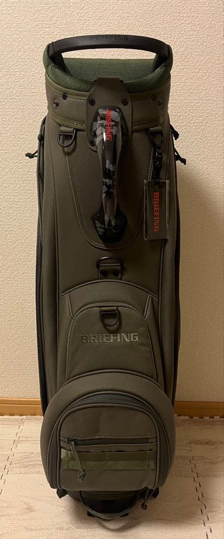 【新品】BRIEFING キャディバッグ CR-5 #04 レンジャーグリーン