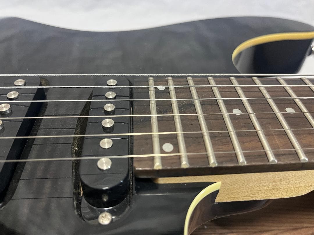 s*n様 Washburn RX25 虎目　シースルーブラック　Floyd Ro