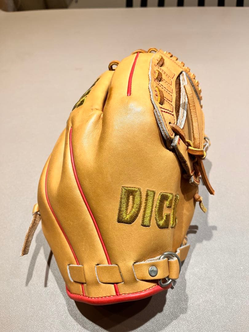 【美品】DICE 硬式投手用グローブ ベージュ