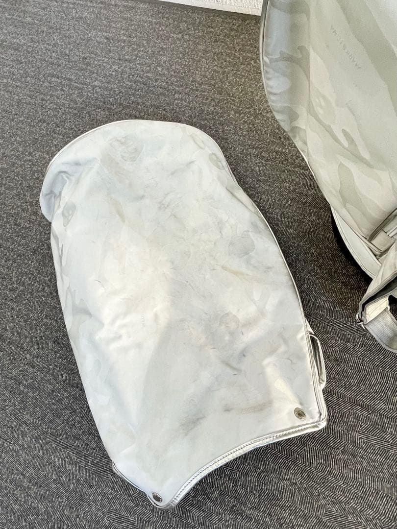 MARK & LONA キャディバッグ ホワイトカモフラージュ