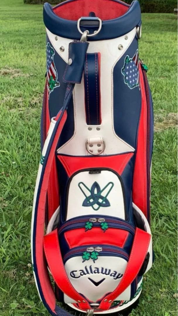 ★超希少★2017USオープン限定キャロウェイキャディバッグ☆ヘッドカバー3種付