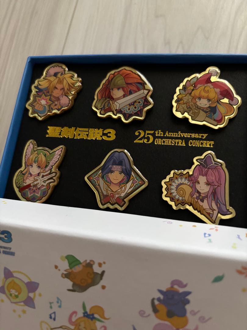 聖剣伝説3 25thアニバーサリー オーケストラ 非売品ピンバッジ
