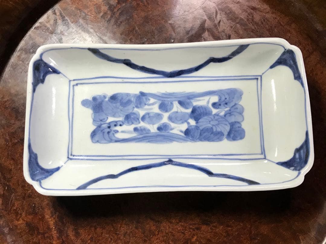 古伊万里　長皿　鮎皿　民藝　民芸　切込焼　波佐見　くらわんか　柿右衛門　藍九谷