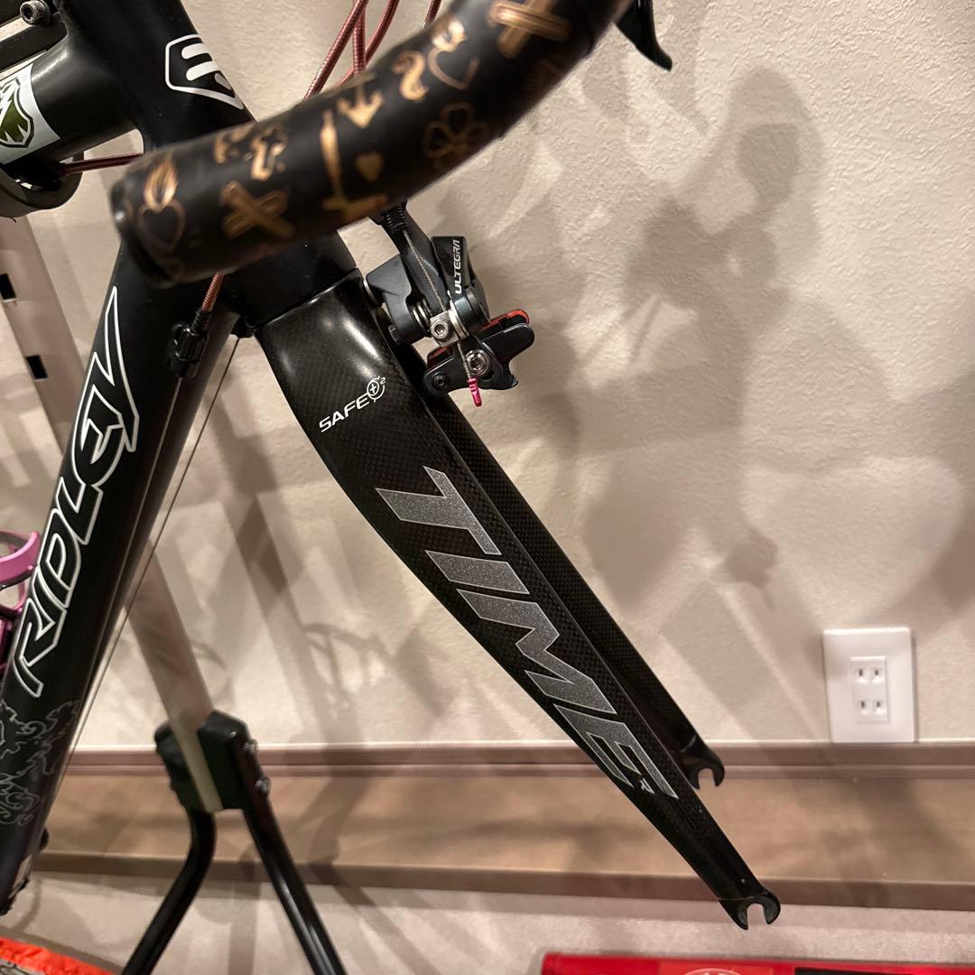 専用 Ridley Excalibur フレームセット＋ec90ハンドル