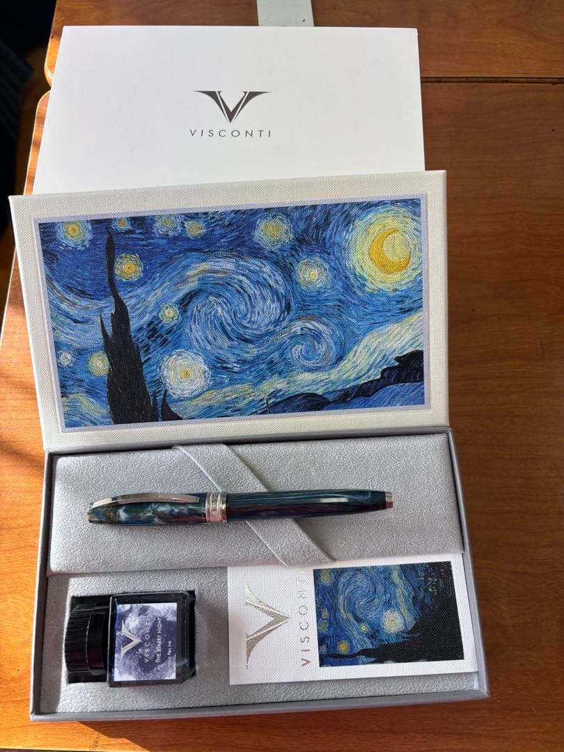 万年筆　VISCONTI The Starry Night 星月夜