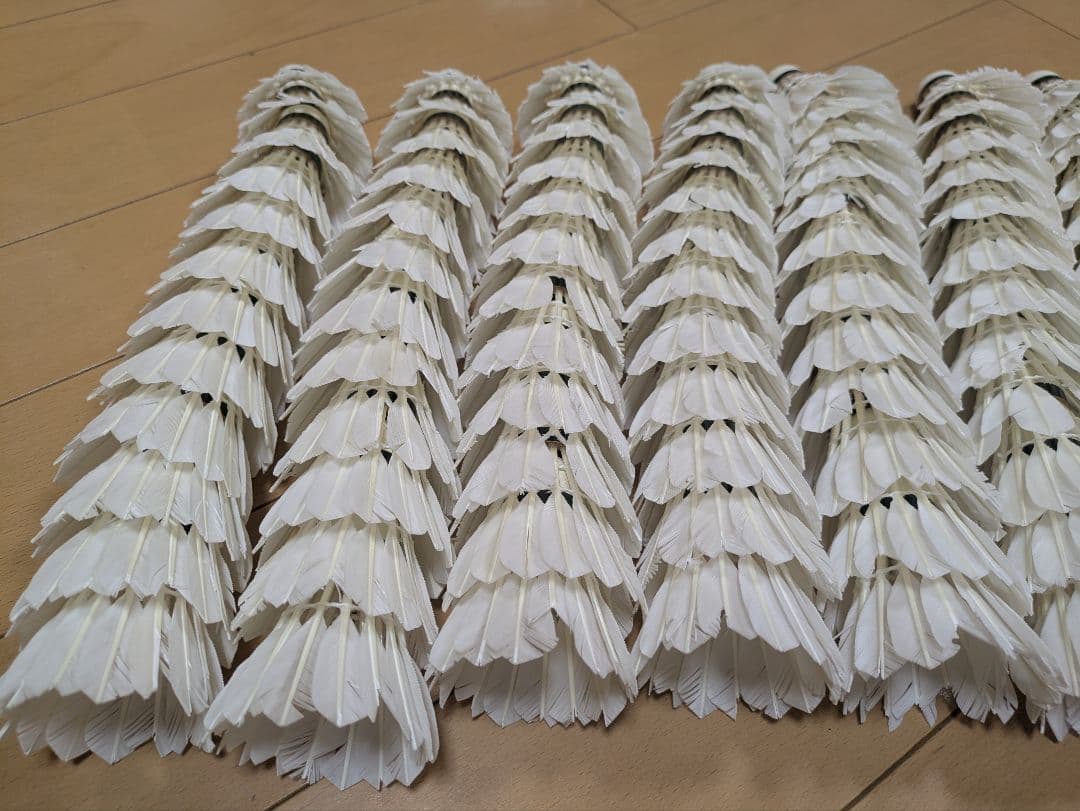 きのこ　バドミントン中古シャトル 120球