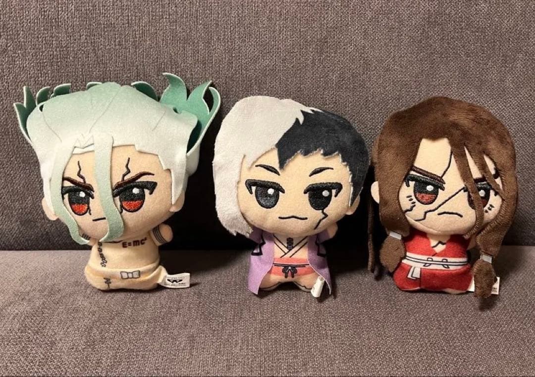 【3点セット】ドクスト ちびぐるみ 千空 ゲン 司