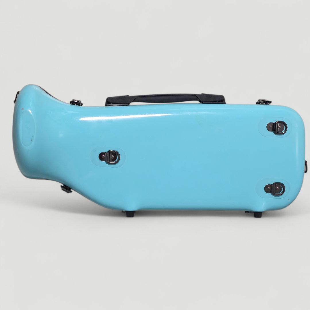 C.C.シャイニーケースII トランペット ハードケース アクア 楽器ケース