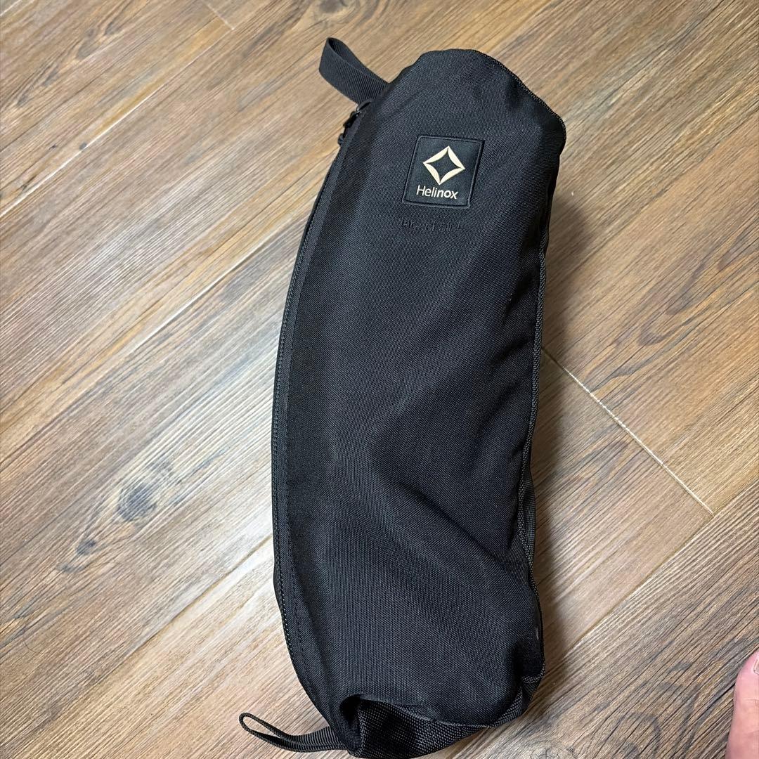 値下げ　ヘリノックス　タクティカルチェア　 L ブラック　チェアアンカー付き