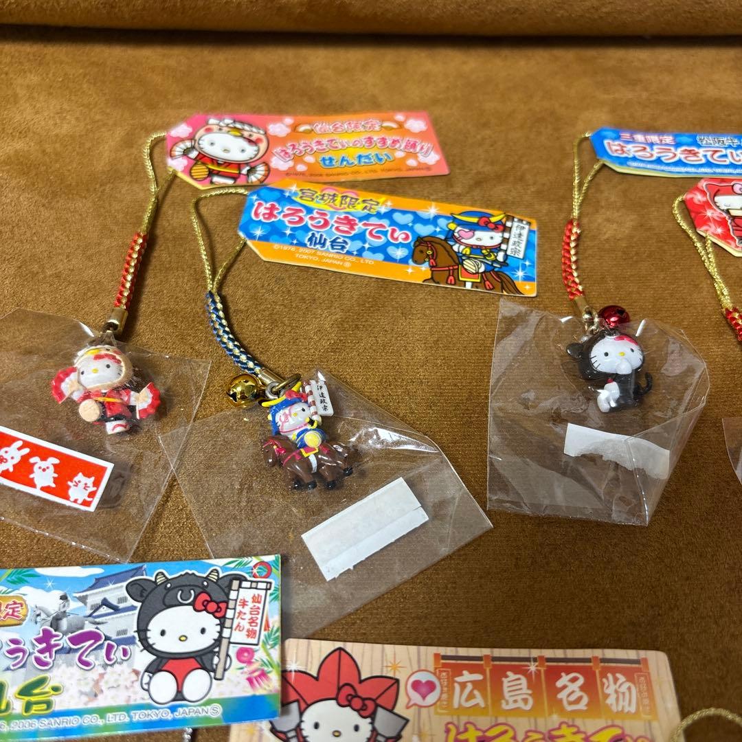 合*3様 ご当地 ハローキティ根付 まとめて20個