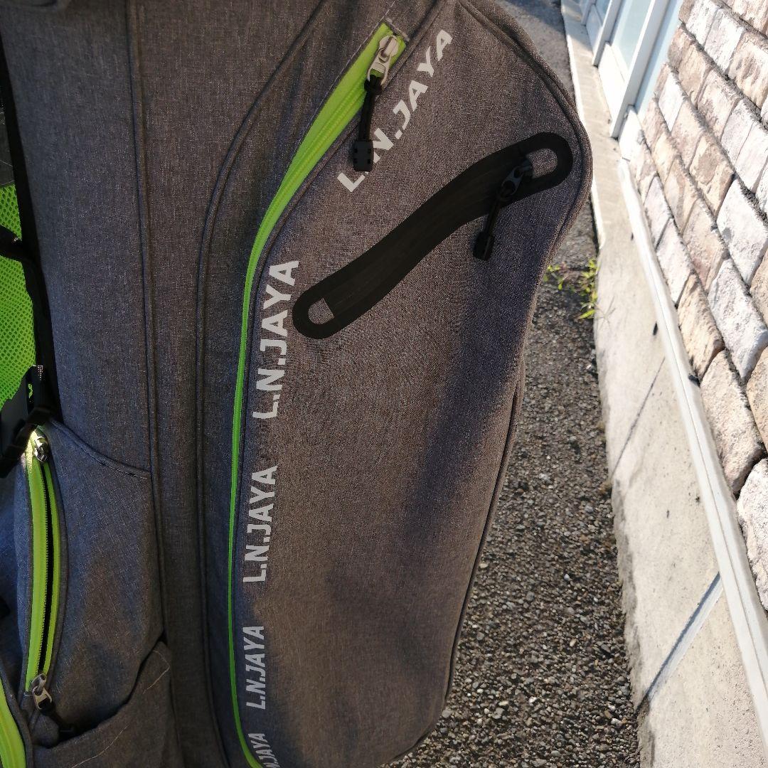 美品 L.N.JAYA スタンドバッグ 軽量モデル 9.0型 2.7㎏ グレー