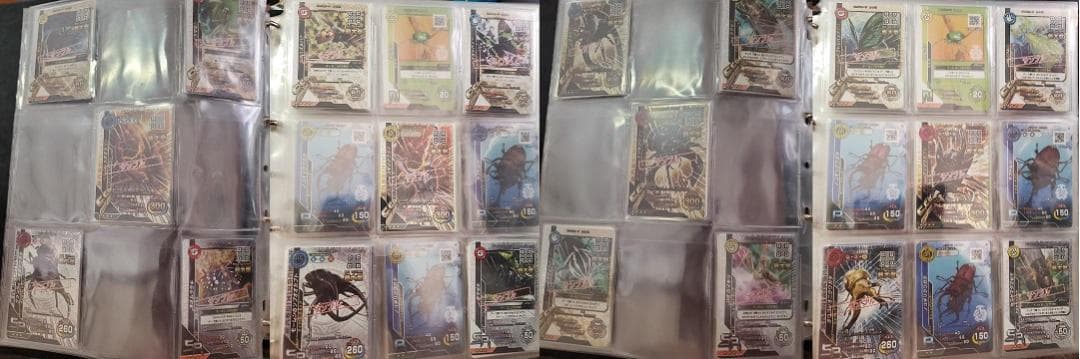 新ムシキング　1-4弾フルコンプ　5弾　プロモセミコンプ　ID無　希少セット