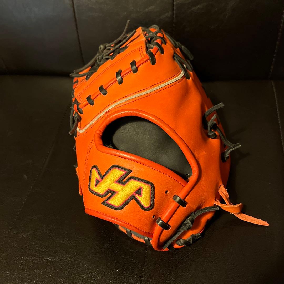 購入者決定済み！【新品未使用】ハタケヤマ　左投げ一般軟式　ファーストミット