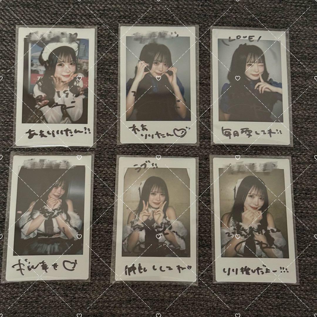 ヒロインズ iLiFE! GILTY×GILTY 心花りり コメントあり チェキ