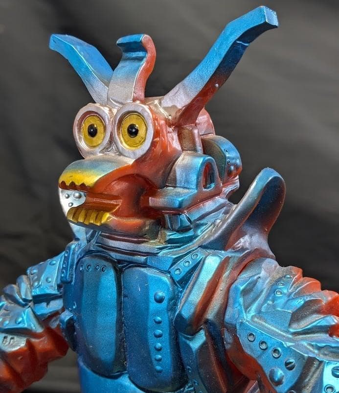 ガルバンジャイアント「キャプテンウルトラ」登場怪獣（ブルマァク復刻）ソフビ