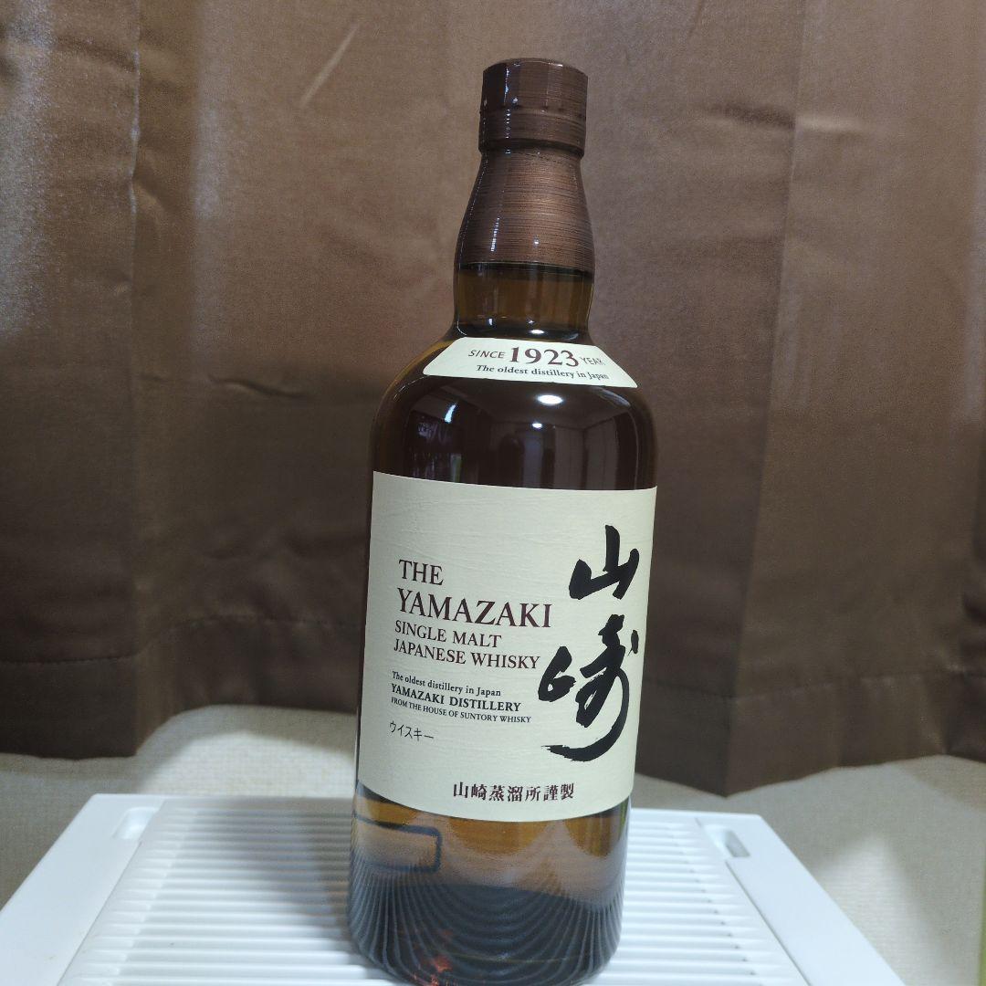 山崎シングルモルトウイスキー 700ml 43%箱無し