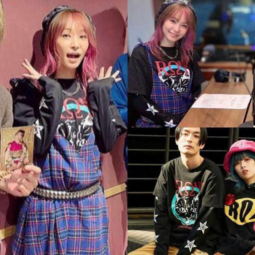 新品 LiSA ブランド ロンT キャット 猫