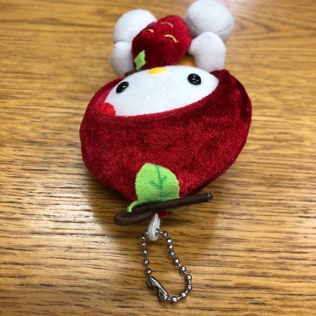 キーチェーン付きマスコット　キティちゃん（さつまいも）