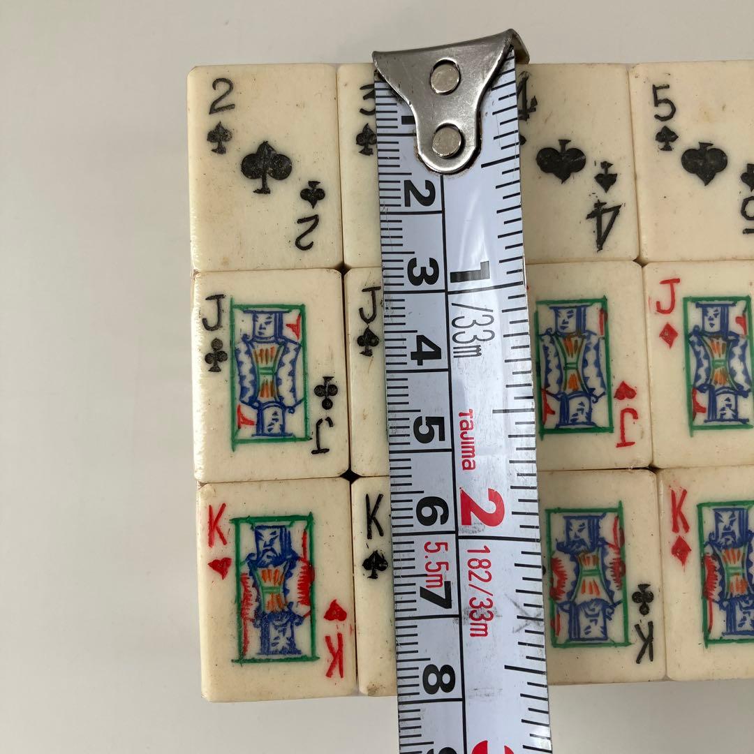 [希少]新品未使用未開封　麻雀牌型 トランプ