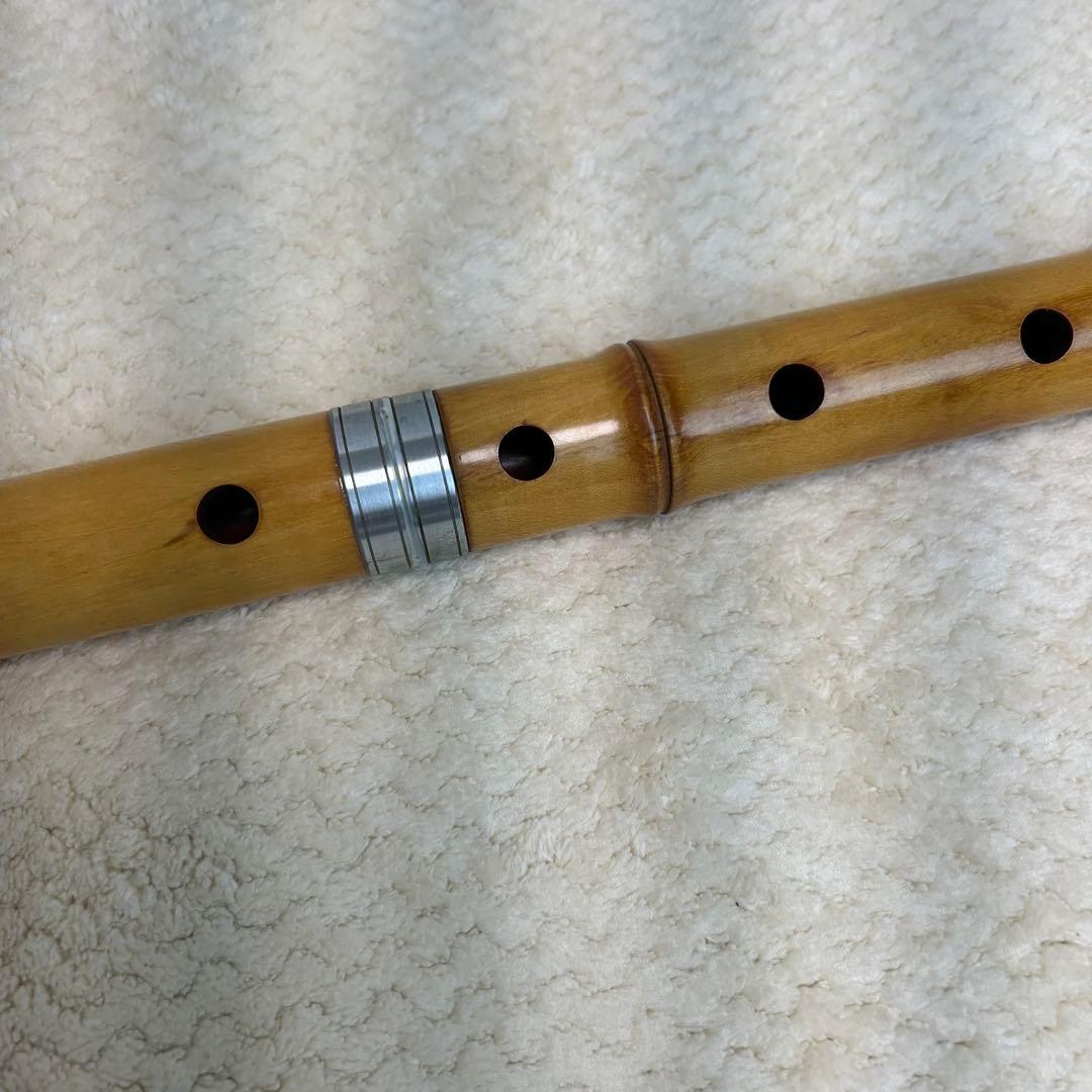 【美品】尺八　松濤　全長約55cm