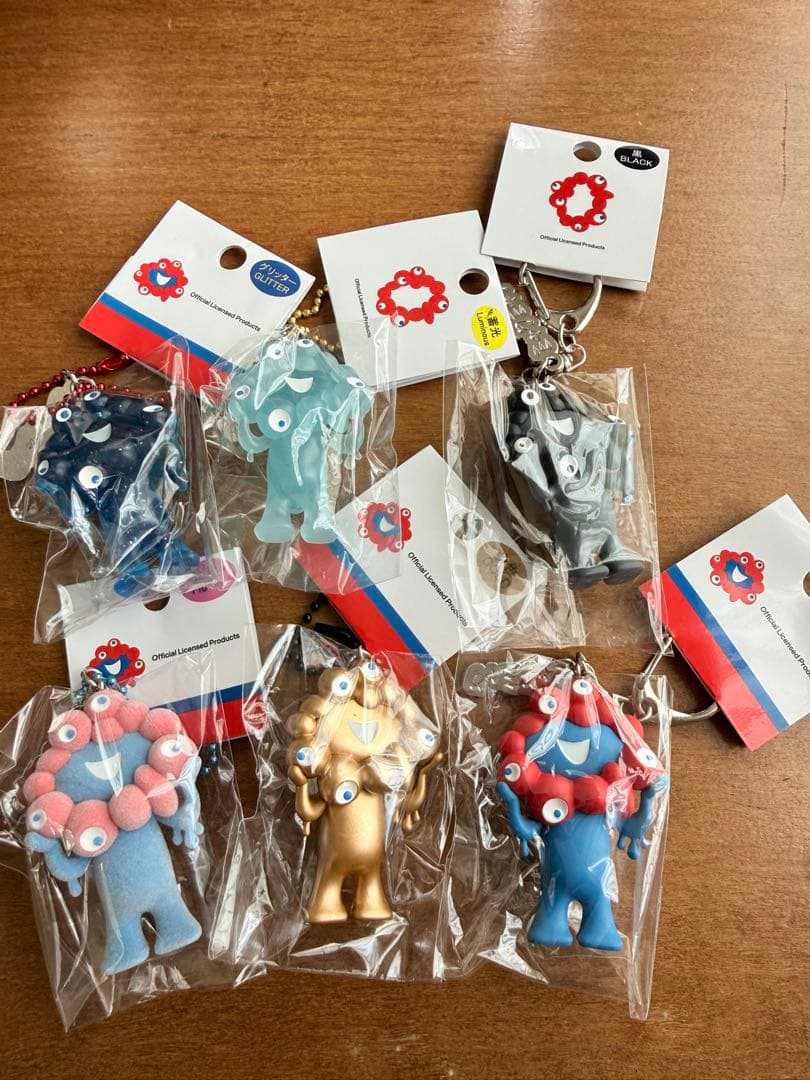 大阪万博　EXPO2025 ミャクミャク キーホルダー　6種類セット　新品未使用