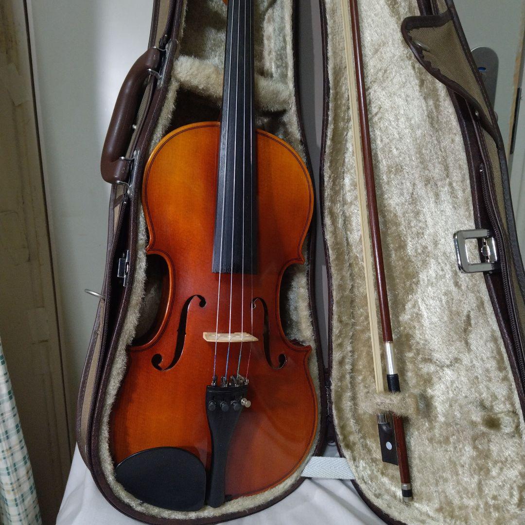 ♥値下しました♥スズキバイオリン4/4♥品番200♥美品♥肩当て弓ケ―ス松脂付き
