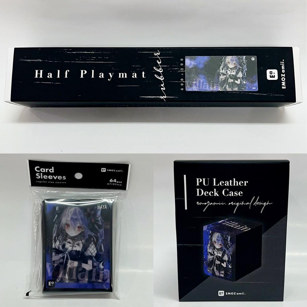 ♥3点セット♥ 新品未開封 villain スリーブ プレイマット デッキケース