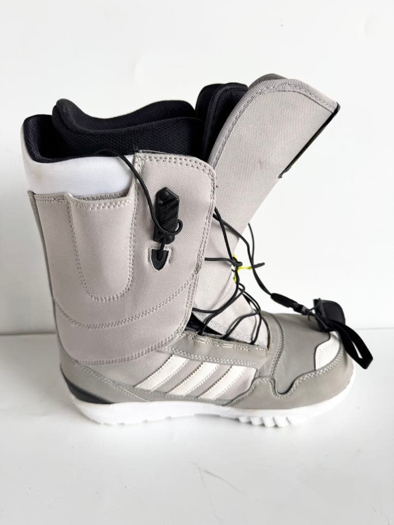 adidas スノーボードブーツ 26.5cm グレー BOA クイックレース