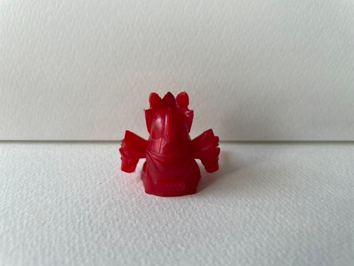 【希少】ガン消し 麗騎士レッドウォーリア 彩色済み