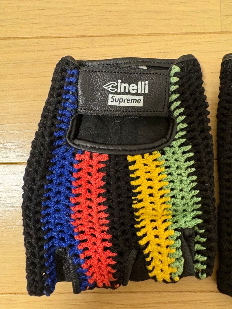 美品 supreme x cinelli BIKE GLOVES S/M