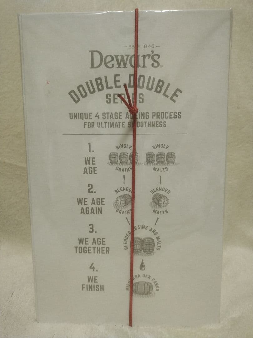 希少！デュワーズ ダブルダブル 21 水楢ブレンデッドモルトスコッチ